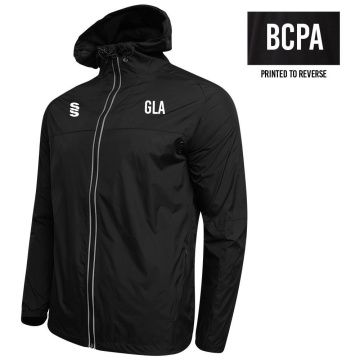 Womens Dual Full Zip Training Jacket : Black