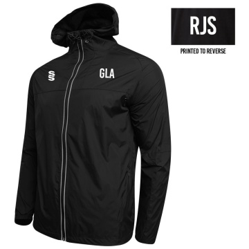 Womens Dual Full Zip Training Jacket : Black