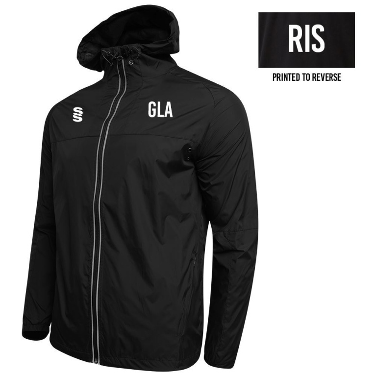 Dual Full Zip Training Jacket : Black