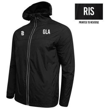 Dual Full Zip Training Jacket : Black