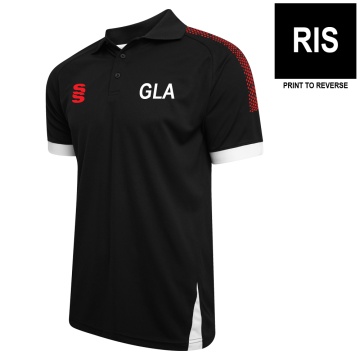 Fuse Polo Shirt : Black /  White