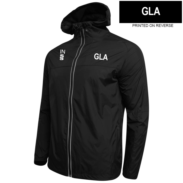 Dual Full Zip Training Jacket : Black