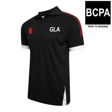 Fuse Polo Shirt : Black /  White